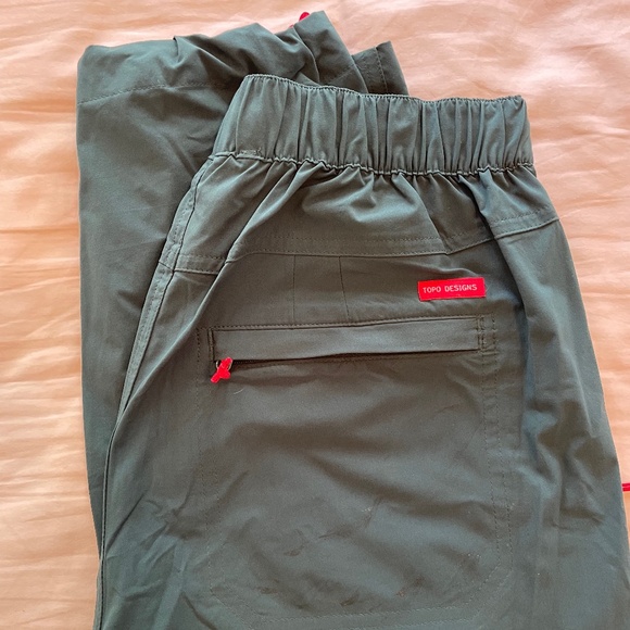 Topo Designs Dark Green Performance Pants - Picture 9 of 9